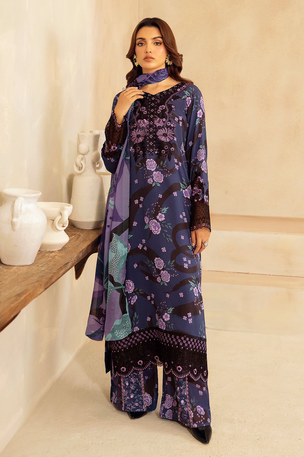 Ramsha Clothing offers a diverse range of digital printed lawn collections, combining vibrant designs with high-quality fabrics. Here are some notable collections - Kapra Collection