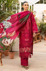 Red Lawn luxury Embroidered 3 piece Dress
