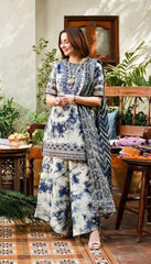 Sapphire White Digital Printed Lawn Collection