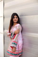 2 Piece Stitched By kapra collection