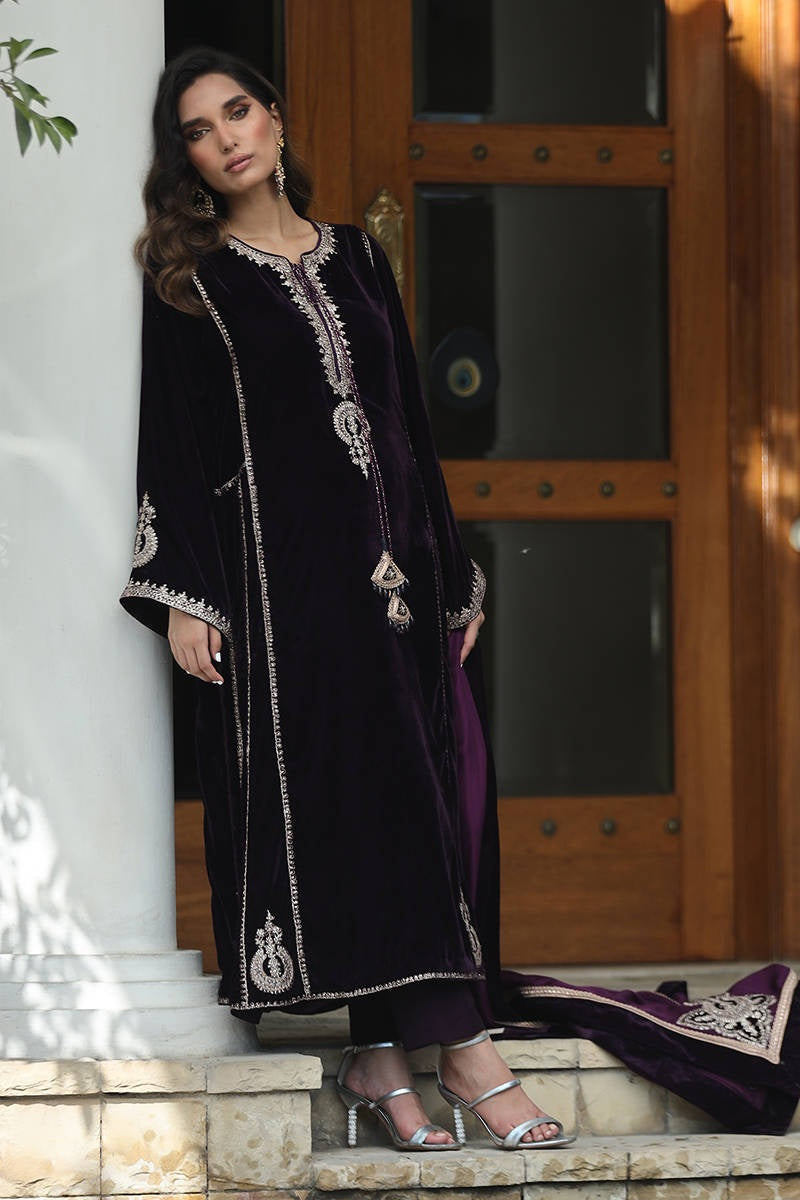 FARIDA HASSAN UNSTITCH LUXURY VELVET COLLECTION