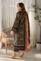 BAROQUE 3PIECE LAWN PRINTED DRESS