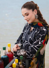 Lawn summer collection 3 piece unstitched digital printed suit - Kapra Collection