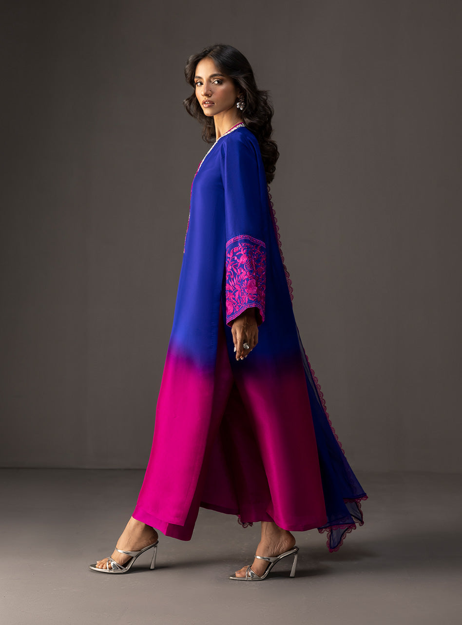 Fuchsia sapphire Shamoze Silk 2 Tone