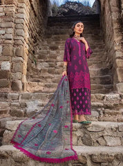 Luxury embroidered lawn collection replica unstitched - Kapra Collection