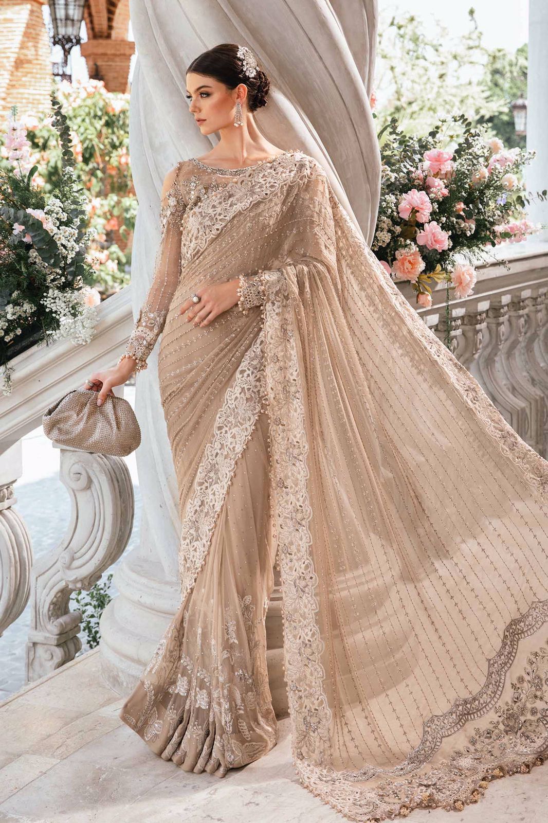 Saree for women clothing (UNSTITCHED) by Kapra Collection - Kapra Collection