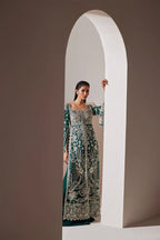 03-Piece Embroidery Organza Luxe Suit