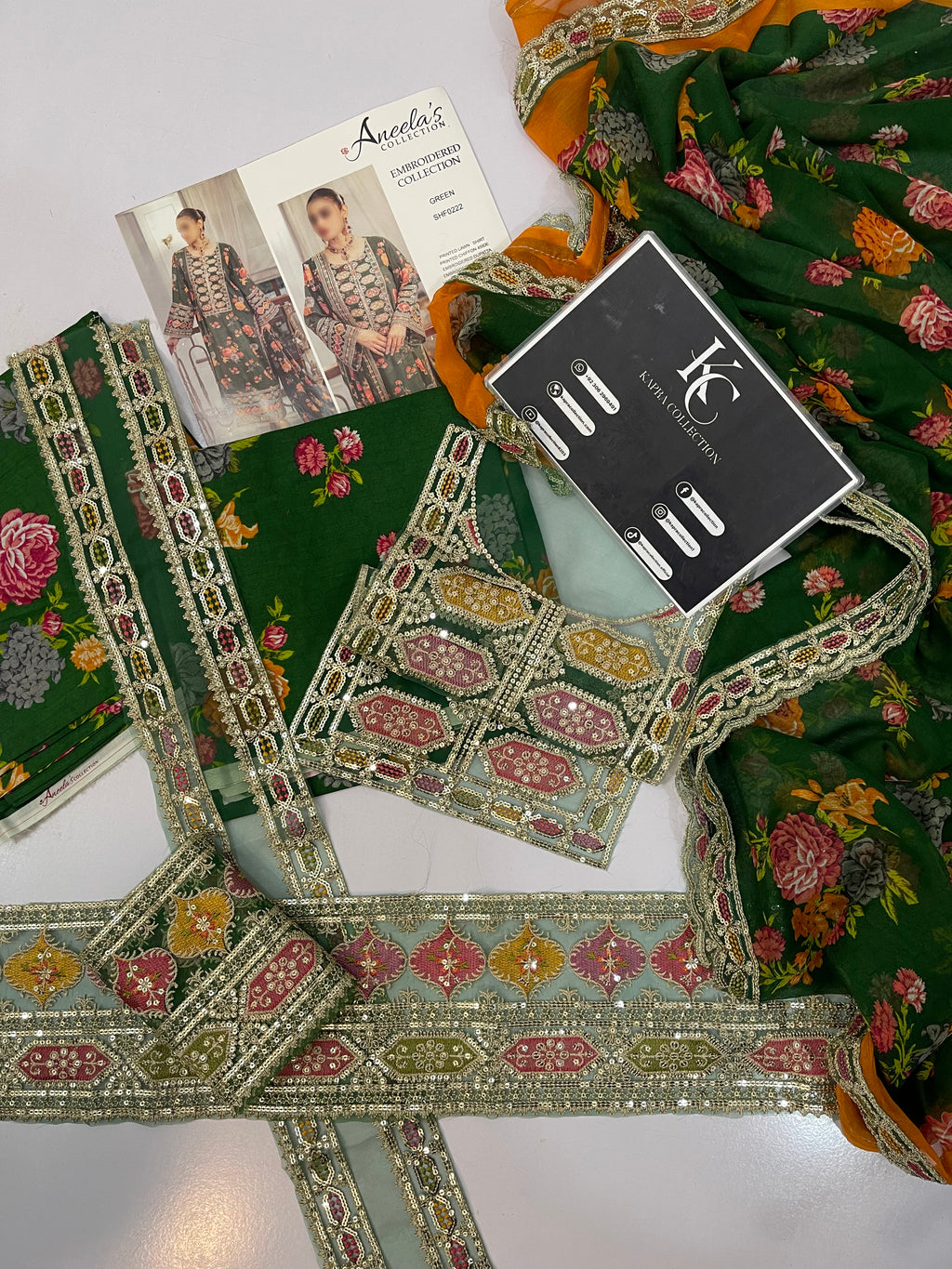 Aneela's Lawn 3Piece Dress