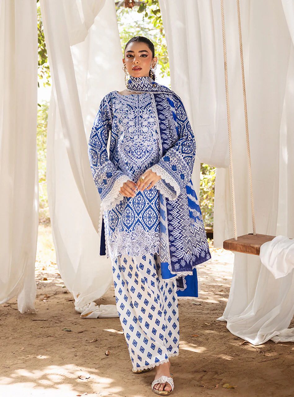 Lawn for women clothing (UNSTITCHED) by Kapra Collection - Kapra Collection