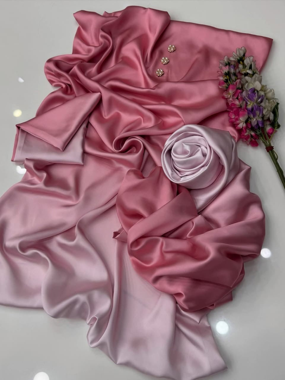 Shamoze Silk 3Piece Tie-Dye Dress