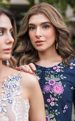 Luxury embroidered lawn collection replica unstitched - Kapra Collection