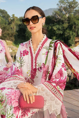 Lawn 3 piece unstitched printed suit - Kapra Collection