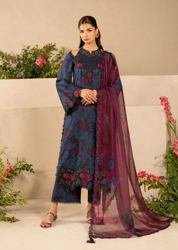 Latest unstitched lawn collection