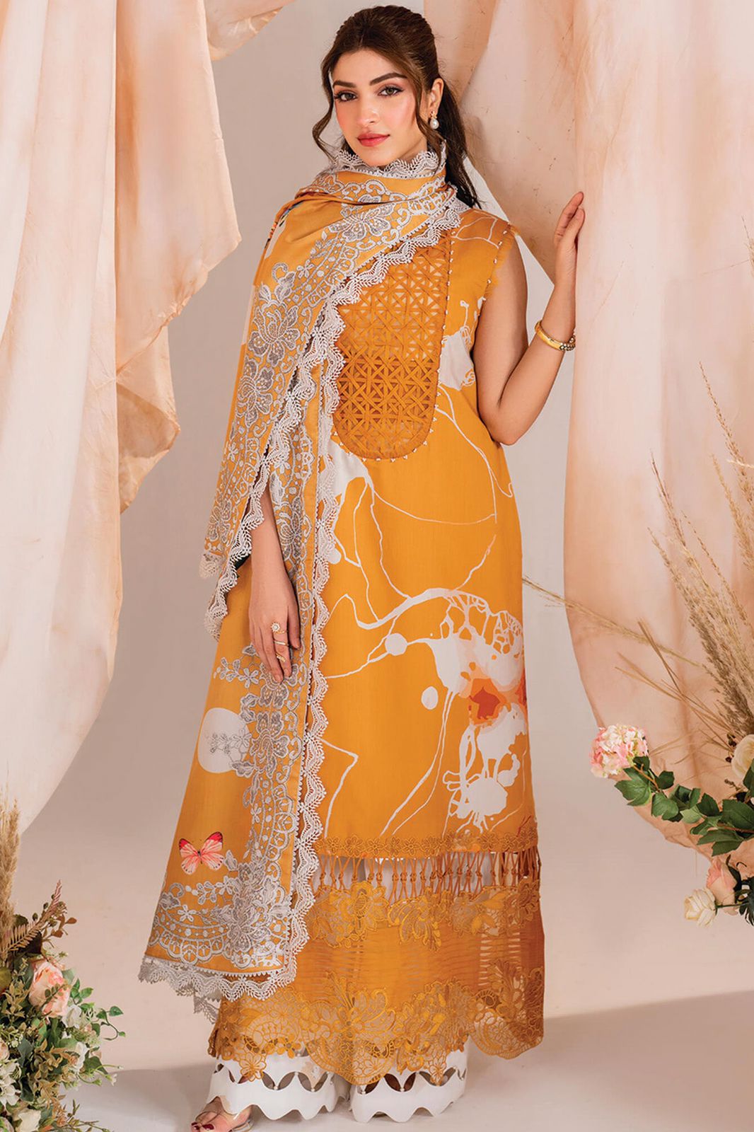 Lawn for women clothing (UNSTITCHED) by Kapra Collection - Kapra Collection