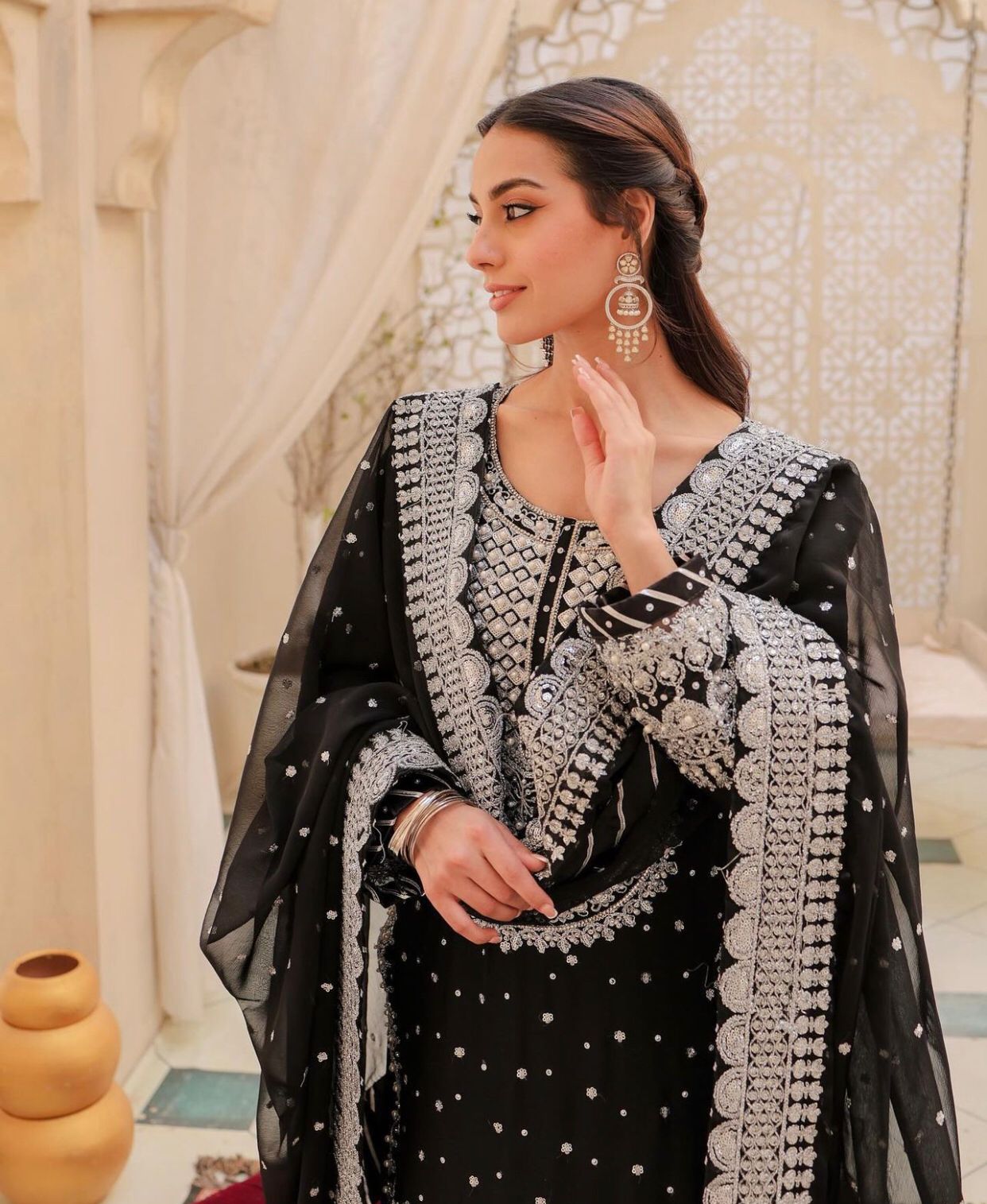 Chiffon for women clothing (UNSTITCHED) by Kapra Collection - Kapra Collection