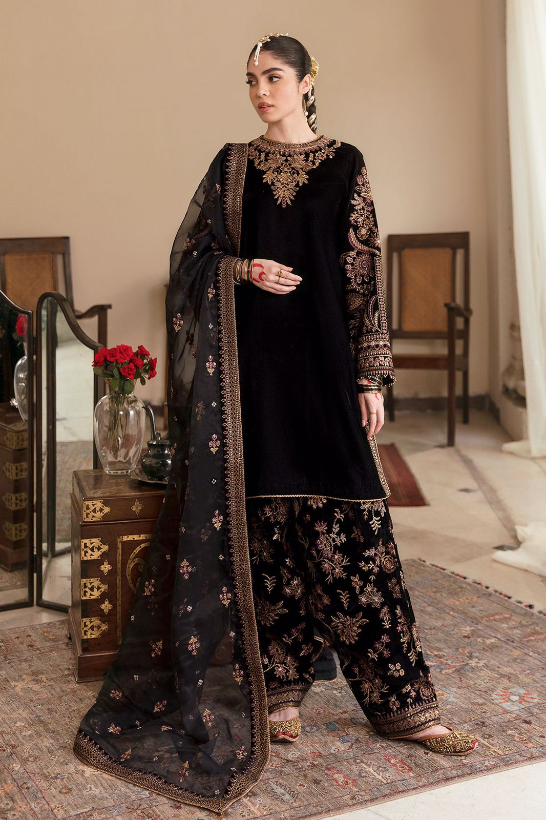 Velvet for women clothing (UNSTITCHED) by Kapra Collection