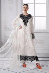 Maria b white chikan replica Dre’s - Kapra Collection