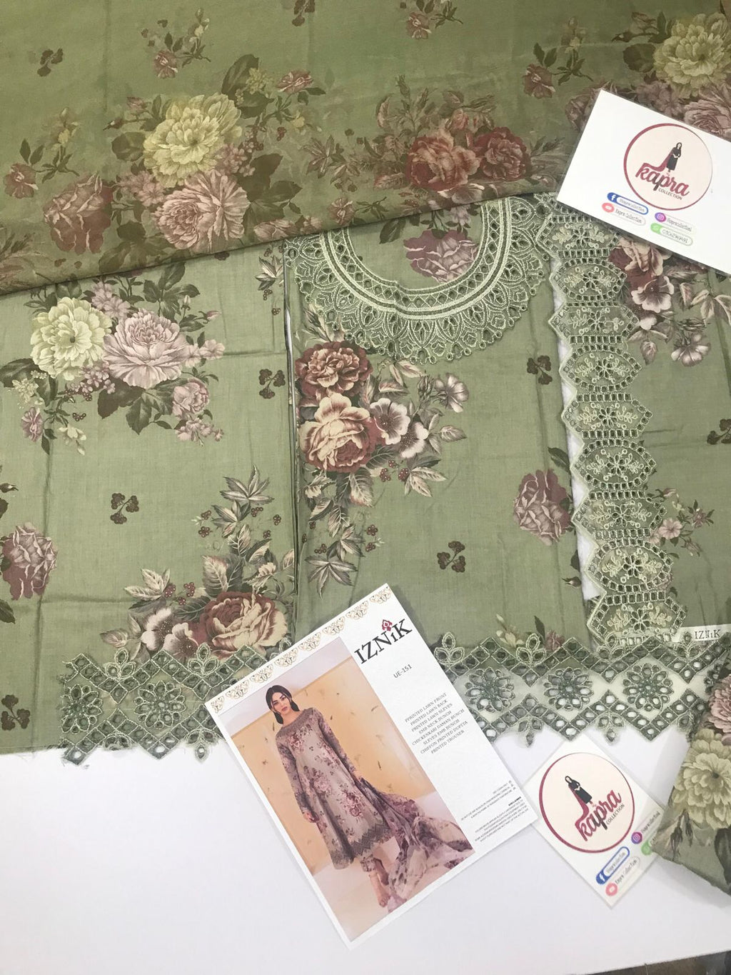 Lawn for women clothing (UNSTITCHED) by Kapra Collection - Kapra Collection