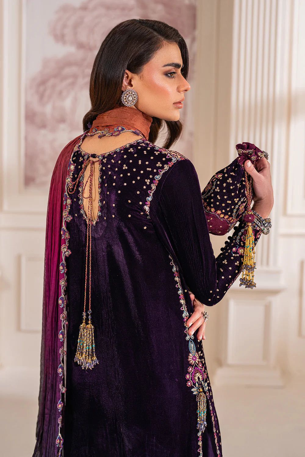 Velvet for women clothing (UNSTITCHED) by Kapra Collection - Kapra Collection