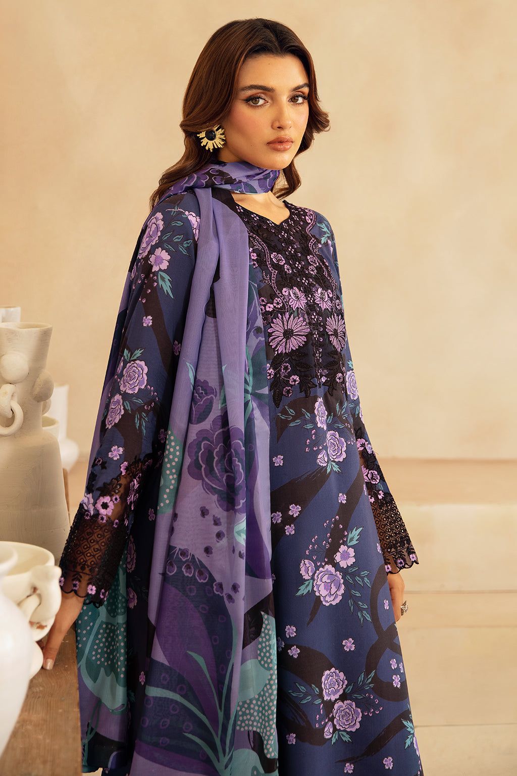 Ramsha Clothing offers a diverse range of digital printed lawn collections, combining vibrant designs with high-quality fabrics. Here are some notable collections - Kapra Collection