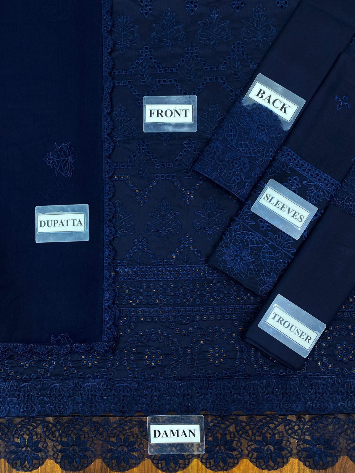 Kahf lawn chikankari Emb Dres