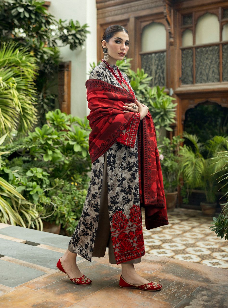 Zainab chottani printed lawn unstitched - Kapra Collection