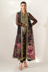 Jazmin Shamoze Silk 3Piece unstitched Dress