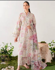 Shamoze Silk Digital printed 2 Tone