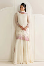 03-Piece Chiffon Suit With Embroidery | Unstitched