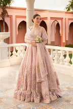 03-Piece Heavy Embroidered Net Maxi | Unstitched