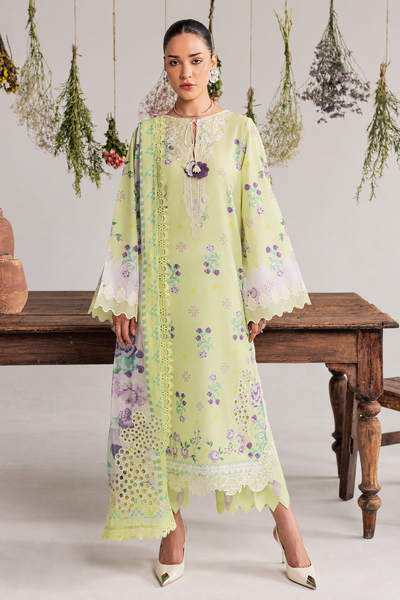 Haleema – Nureh Inspired Pistachio Lawn Suit
