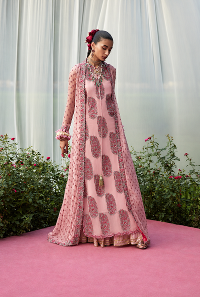 Nashita – Hussain Rehar Inspired Pink Formal Gown