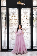 Sumbul – Misl Inspired Lavender Net Pishwas
