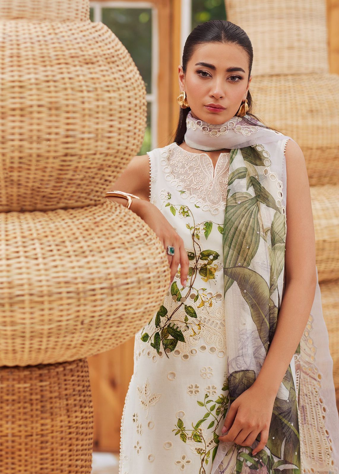 Lawn chikankari for women clothing (UNSTITCHED) by Kapra Collection - Kapra Collection