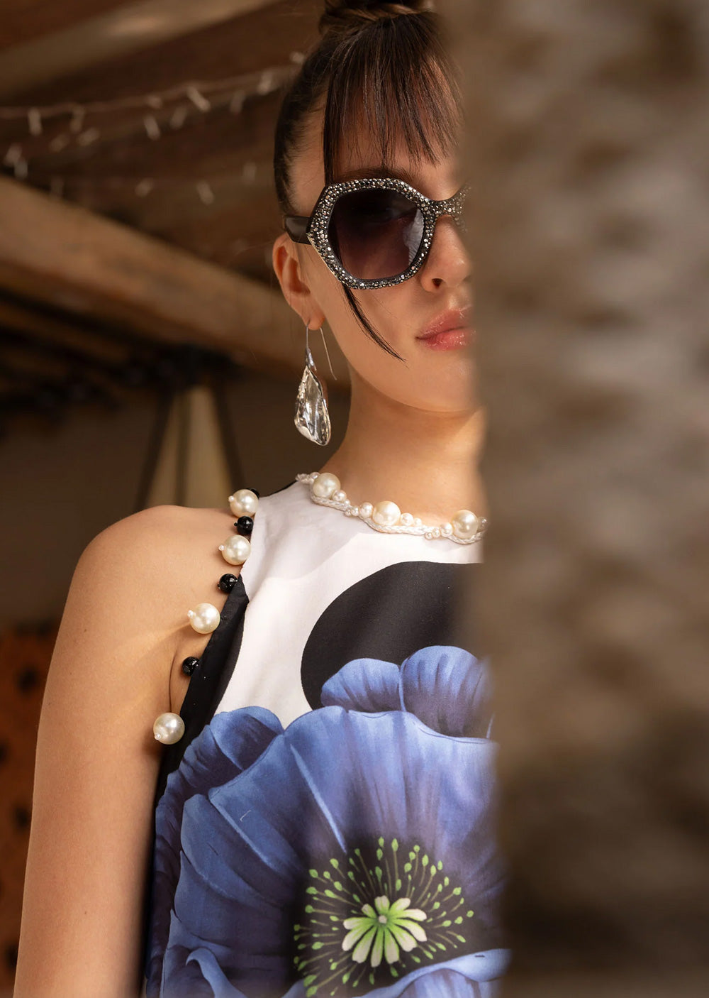 03-Piece Digital Printed Lawn Dress - Kapra Collection