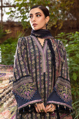 Lawn summer collection 3 piece unstitched digital printed suit - Kapra Collection