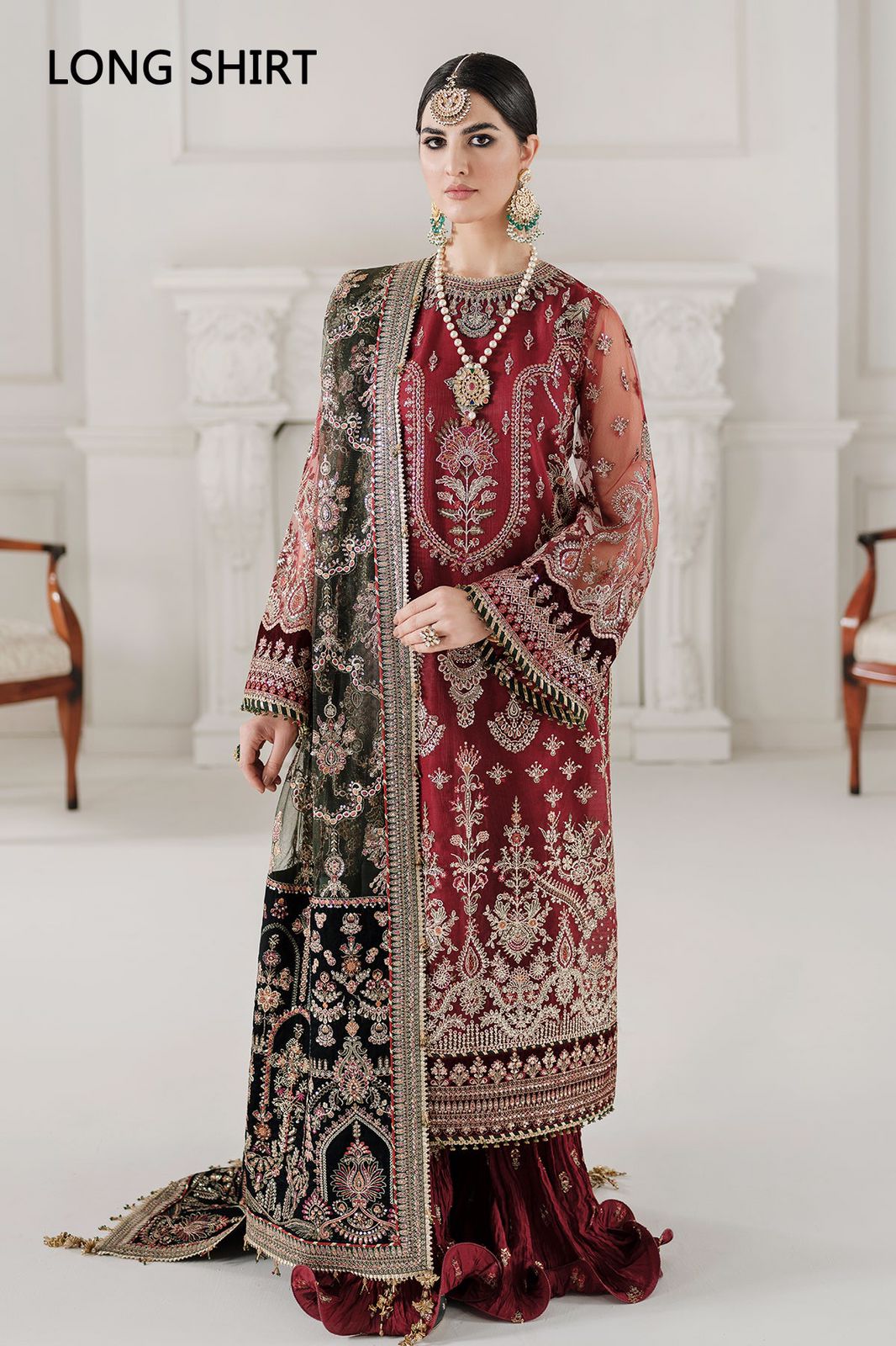 Net for women clothing (UNSTITCHED) by Kapra Collection - Kapra Collection