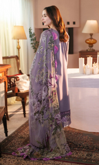 03-Piece Seq Embroidered Chikankari Lawn Dress - Kapra Collection