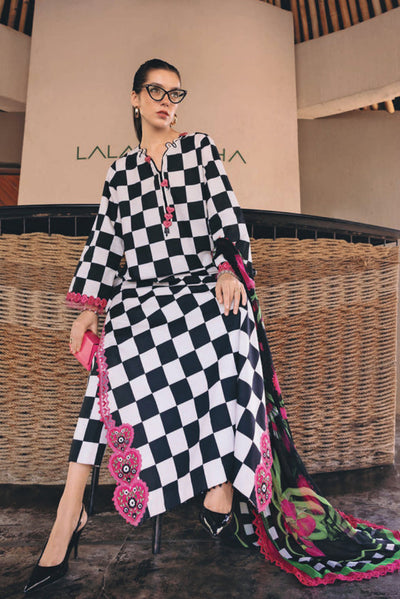 Digital Printed Lawn 03-Piece Dress - Kapra Collection