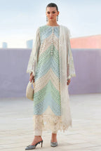 03-Piece Swiss Lawn Suit - Unstitched - Kapra Collection