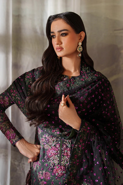 03-Piece Printed Lawn Suit - Unstitched - Kapra Collection