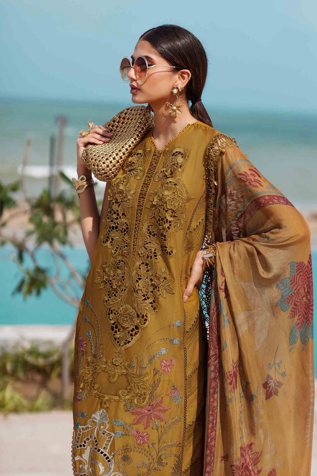 Maria B Luxury Lawn Unstitched Dres