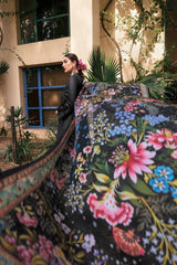 Luxury embroidered lawn collection replica unstitched - Kapra Collection