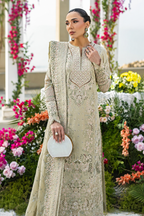 Mehwish – Chikankari Embroidered Cotton 3 Piece Suit | Unstitched