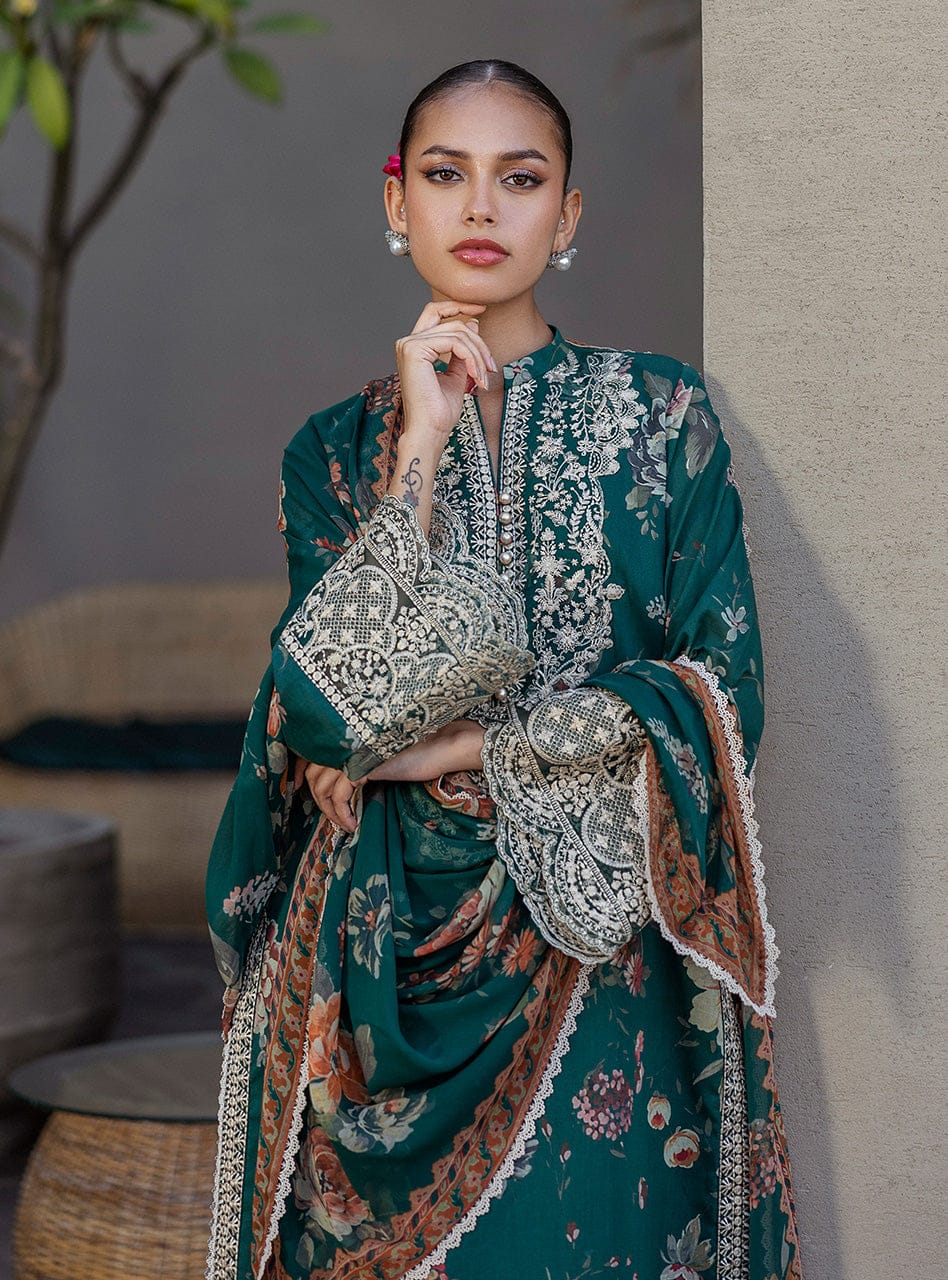 Lawn 3Piece Unatitched Dress