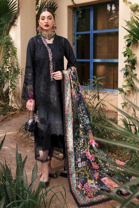 Luxury embroidered lawn collection replica unstitched - Kapra Collection