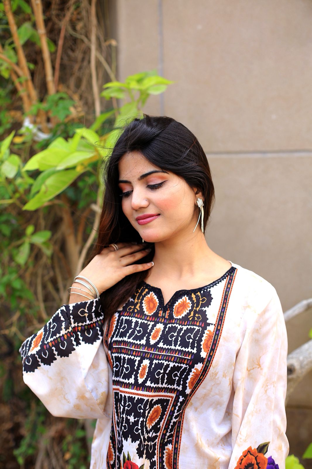2 Piece Stitched By kapra collection