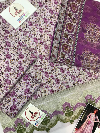 Lawn for women clothing (UNSTITCHED) by Kapra Collection - Kapra Collection