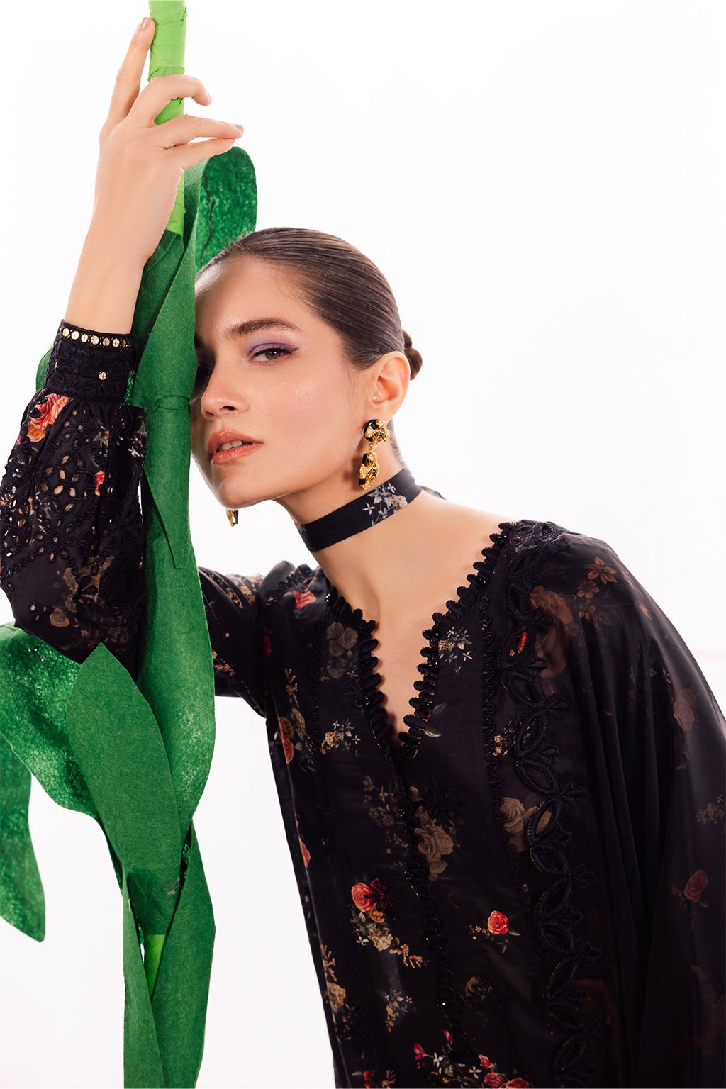 Lawn 3 piece unstitched printed sui - Kapra Collection