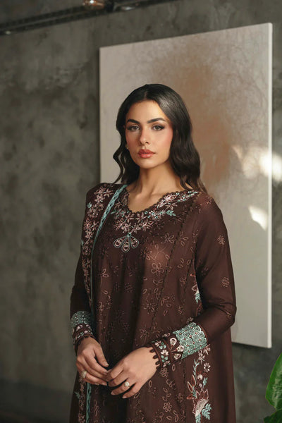 03-Lawn Suit With Thready Embroidery | Unstitched